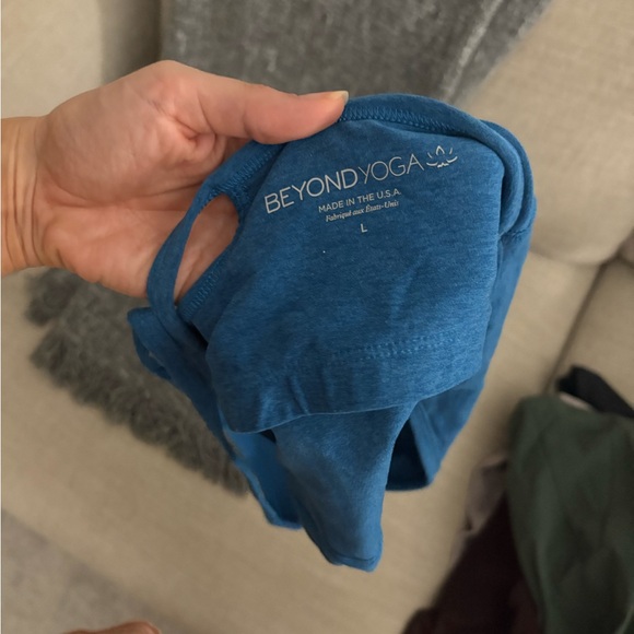 Beyond Yoga Blue Tank Top - Picture 2 of 3